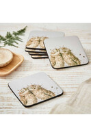 Wrendale Owl, podkładki korkowe pod kubek Pimpernel tendom.pl