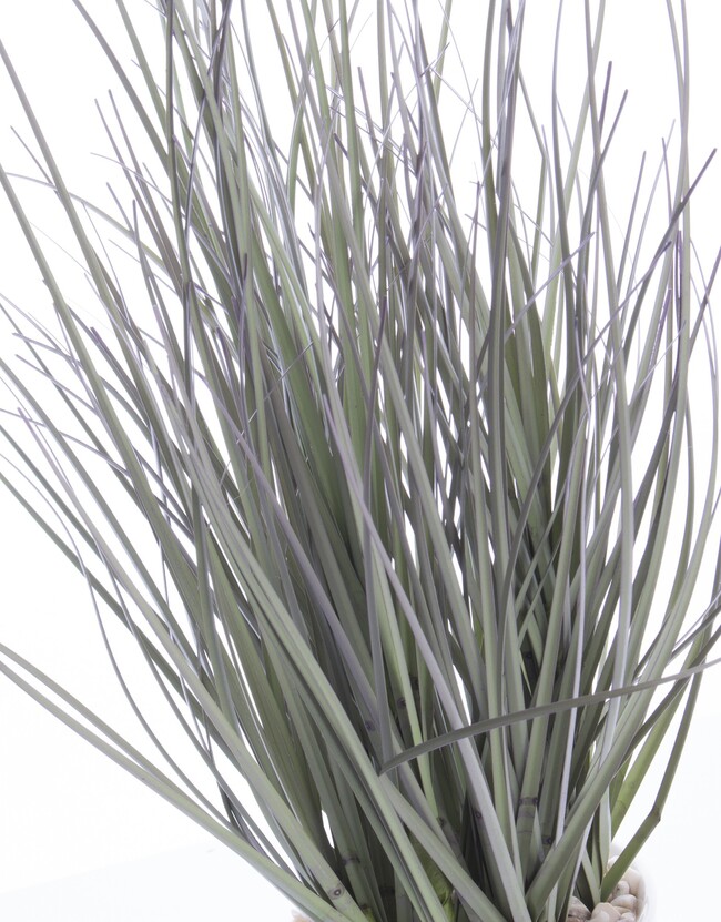 Nicco D, sztuczna trawa w ceramicznej doniczce, wys.26cm