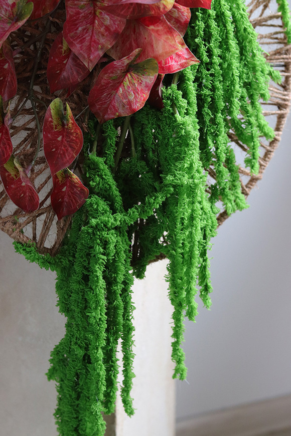 Flower Art, nowoczesny wianek na drzwi