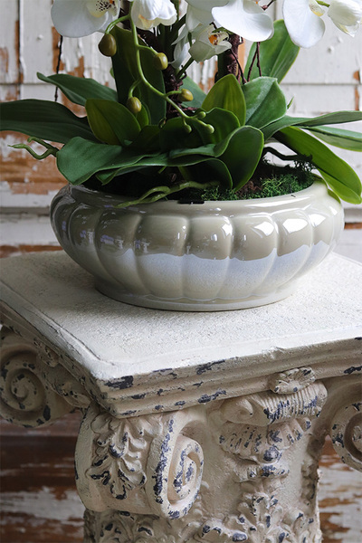 Beige Carrington, wysokiej jakości sztuczny storczyk