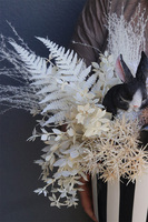 Beige Boho, wiosenny stroik z zajączkiem