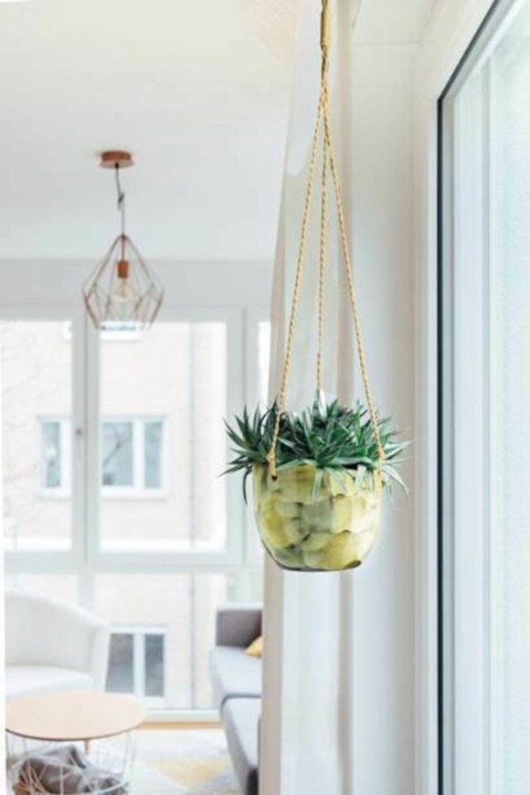 Melar Verde, osłonka doniczkowa wisząca