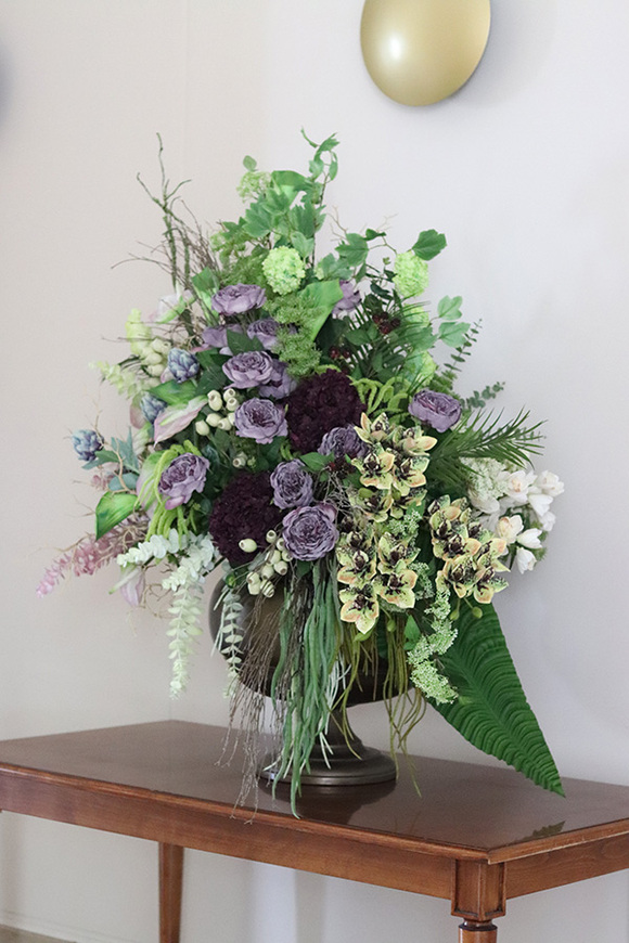 Pałac Ślubów Saute E, kompozycja kompozycja w naczyniu klienta