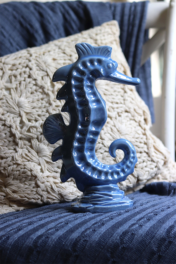 Pacific, figurka konik morski, błękitny