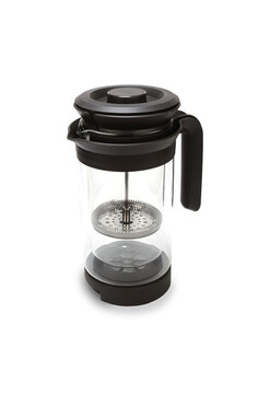 French Press 3w1, zaparzacz tłokowy przelewowy dzbanek, poj.1l