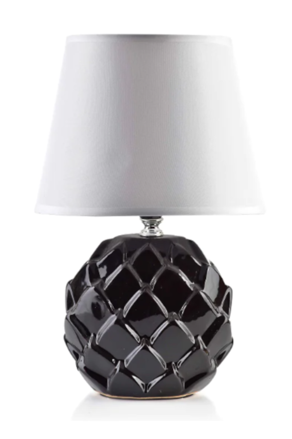 lampa stołowa z ceramiczną podstawą, Letti H, wys.29.5cm 