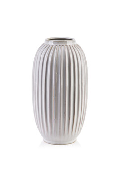 CreamLine A, ceramiczny wazon, wys.30cm