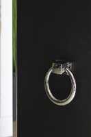 Royal Grey, metalowa donica z półką