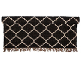 EcoEtno dywan Geo 2, biało-czarny, wym.120x180cm