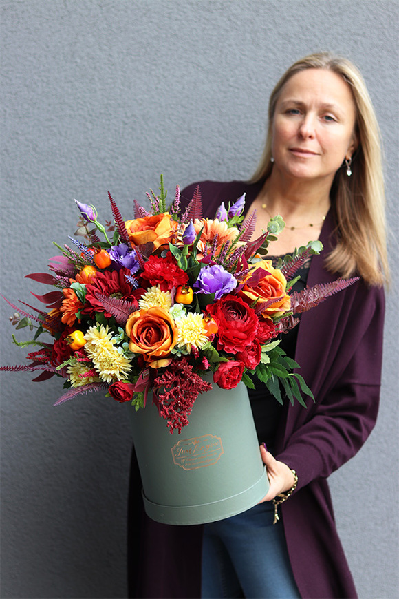 Energia Jesieni Oldshool, jesienny flowerbox