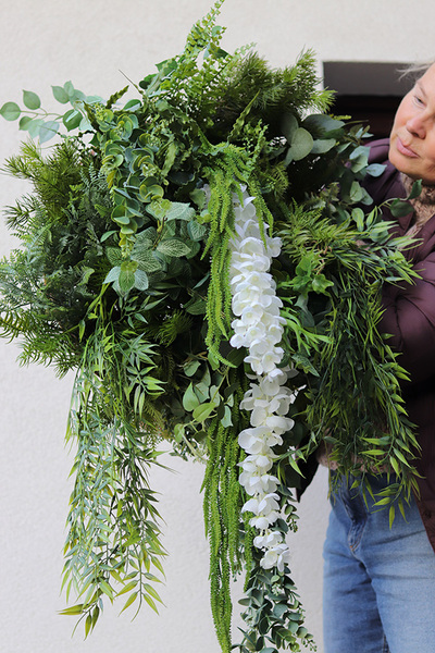 Greenland, piękny sufitowy wianek	