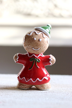 OD RĘKI Gingerbread Baby, świąteczna figurka piernikowy ludek, wys.11cm