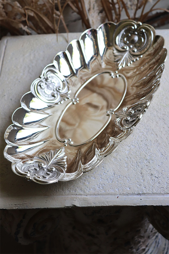 Ludwik XIV, taca ozdobna, wym.3.5x36x28cm