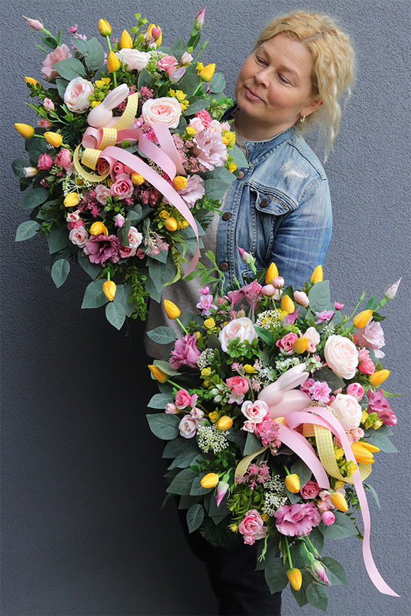 Wiosenna Bajka Big, wiosenna wiązanka nagrobna