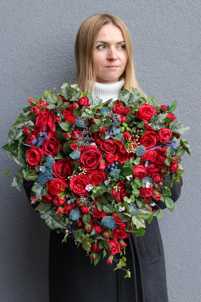 Berry Rose, komplet dekoracji nagrobnych