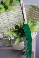 Zielona Kraina, dekorowany koszyczek wielkanocny