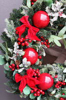 Apart XXL, klasyczny bożonarodzeniowy wieniec