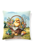 Coco, wielkanocna poszewka gobelinowa dwustronna