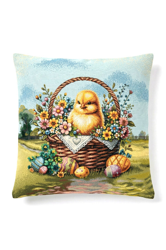 Coco, wielkanocna poszewka gobelinowa dwustronna