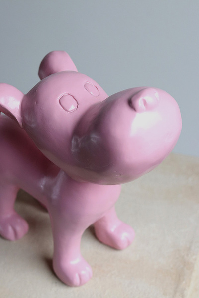 Dog in the Fog, figurka pies reksio 