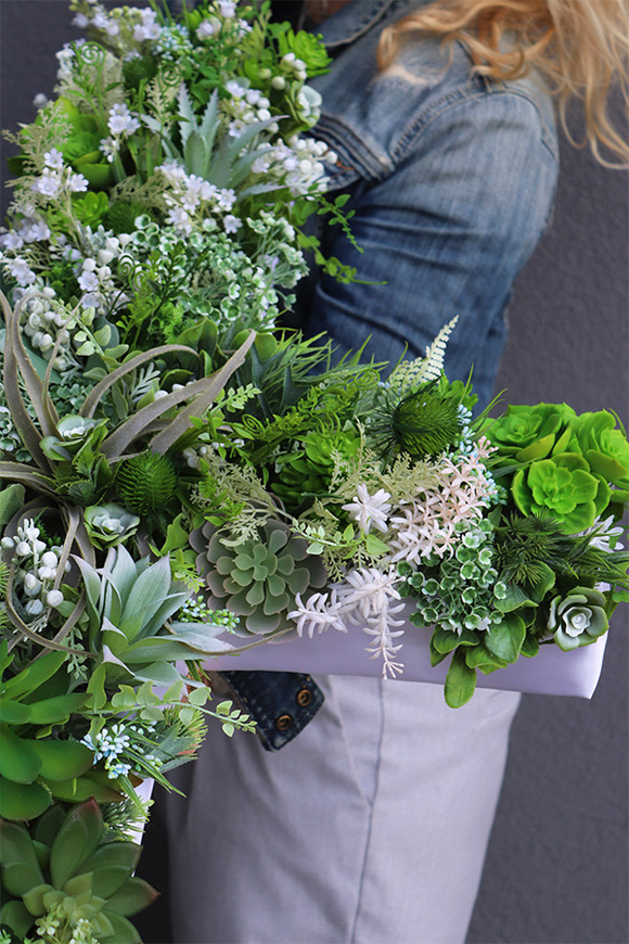 Krzyż Pamięci w Zieleni, elegancka kompozycja nagrobna