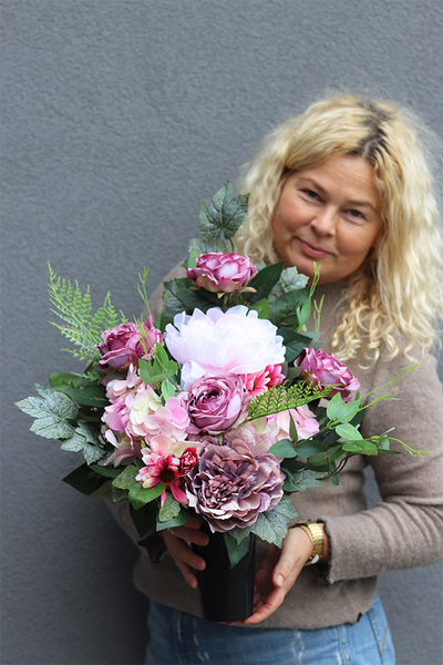 Santoria, komplet dekoracji nagrobnych