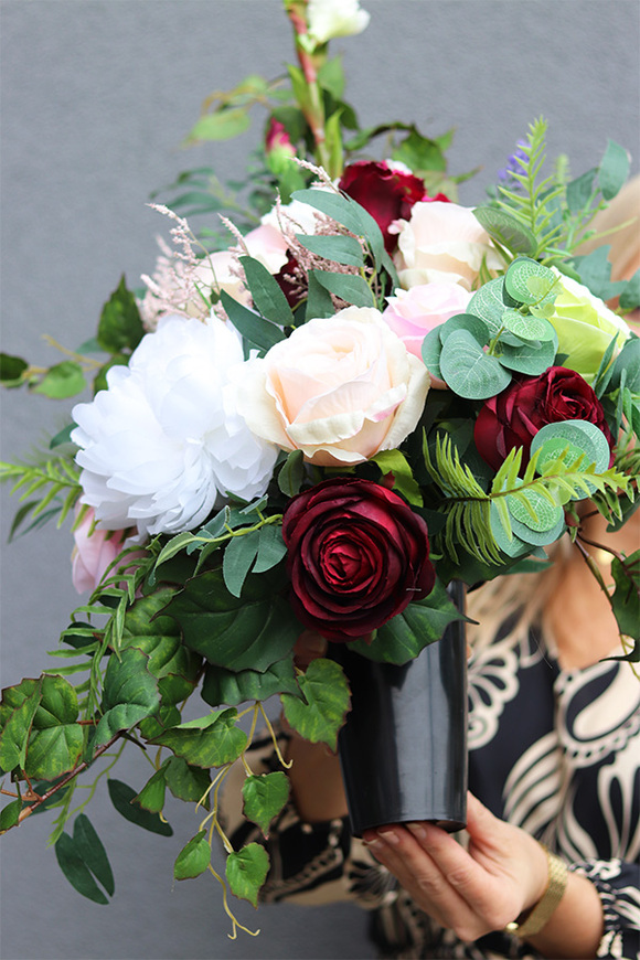 Nerona, nagrobny bukiet we wkładzie do flakonu