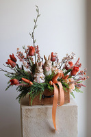 Cynamonovo, dekoracja wielkanocna w szufladzie