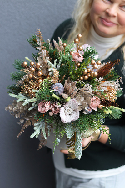 Glamour Luxano, zimowy flowerbox