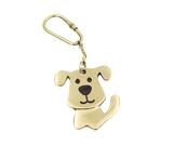 Piesek, mosiężny brelok do kluczy