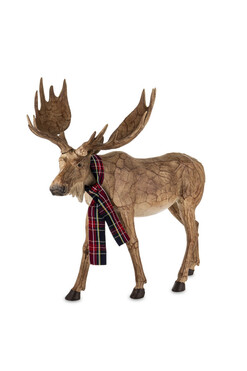 Moose Łoś, świąteczna figurka łosia, wym.66x67x34.5cm