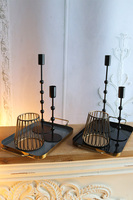 Scandi House Black, zestaw do świec