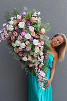 Hefadia, duża wiązanka nagrobna