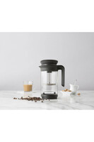 French Press 3w1, zaparzacz tłokowy przelewowy dzbanek