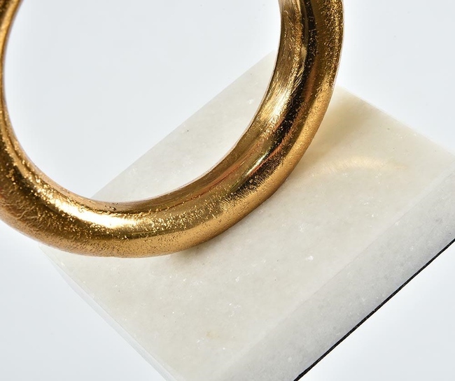 Deluxe Gold podpórka do książek, wym.31x10x18cm