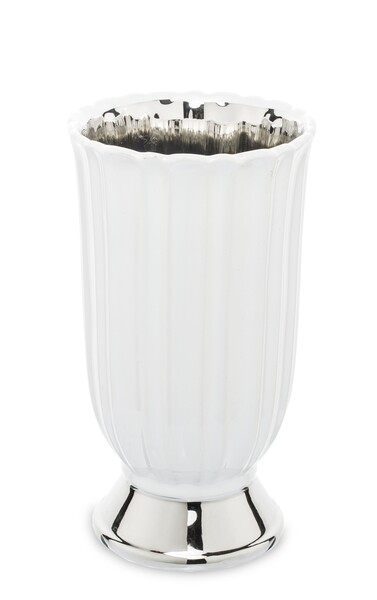 Regina White wazon ceramiczny, wym. 23x12.5x12.5cm