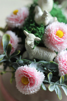 kompozycja w naczyniu, Wielkanocna Zagroda, wym.20x16cm 