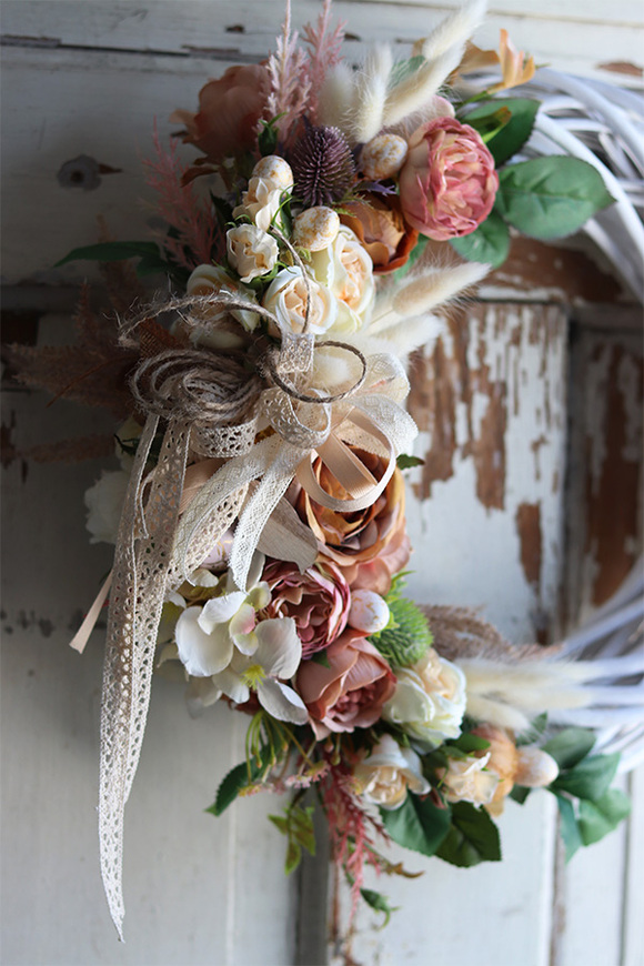 Teruso, wielkanocny wianek na drzwi, śr.37cm 