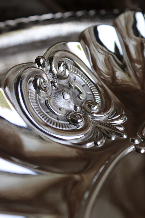 Ludwik XIV, taca ozdobna, wym.3.5x36x28cm