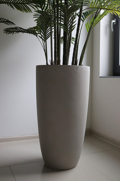 Areca Ibis Concrete, sztuczna palma w betonowej donicy