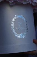 Romantica, flowerbox z różowymi hortensjami