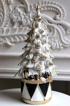 OD RĘKI Xmas Glamour, figurka świąteczna choinka, wys.31cm