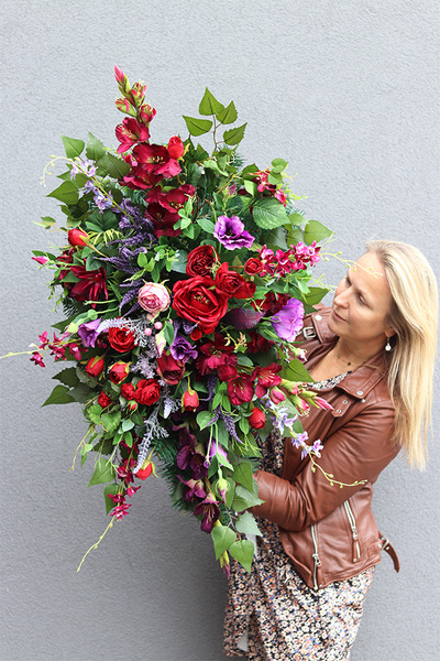 Bordonetia, eleganckawiązanka nagrobna