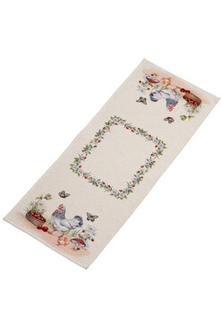 Wsi Wesoła, bieżnik gobelinowy, 140x42cm