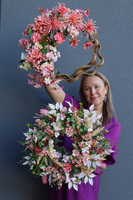  Lusia, kwiatowy wianek dekoracyjny
