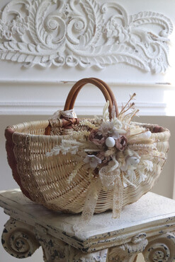 Bazaar, dekorowany koszyczek wielkanocny XXL, wys.30cm