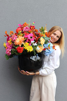 Janina Jesienna Grande 4, kwiatowa kompozycja nagrobna