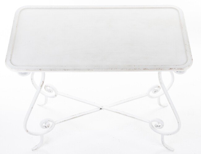 stolik Deluxe White, wym.79x90x48cm