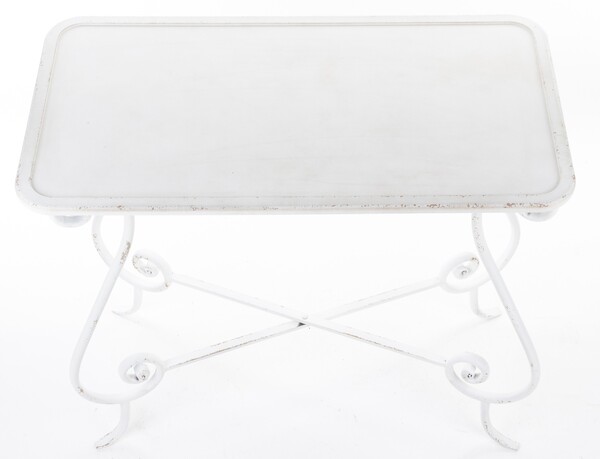 stolik Deluxe White, wym.79x90x48cm