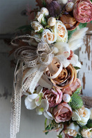 Teruso, wielkanocny wianek na drzwi, śr.37cm 